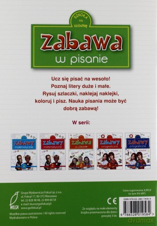 Zabawa w Pisanie - Katarzyna Sarna [KSIĄŻKA]