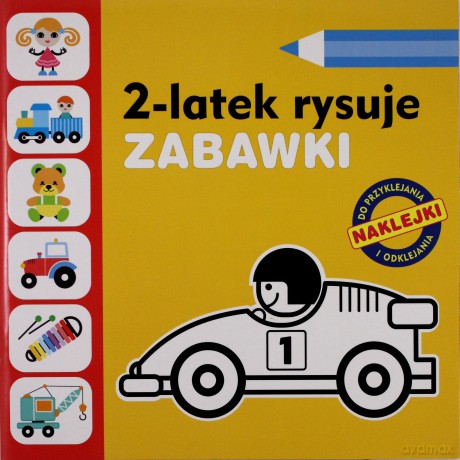 Zabawki 2-Latek Rysuje - Anita Głowińska [KSIĄŻKA]