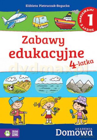 Zabawy Edukacyjne 4-Latka 1 [KSIĄŻKA]