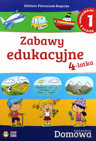 Zabawy Edukacyjne 4-Latka 1 [KSIĄŻKA]