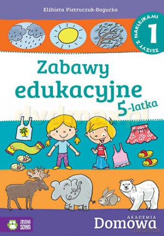 Zabawy Edukacyjne 5-Latka 1 [KSIĄŻKA]