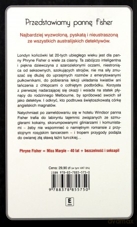 Zagadki Kryminalne Panny Fisher Kokainowy Blues - Kerry Greenwood [KSIĄŻKA]