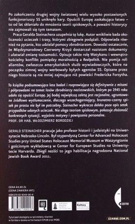 Zbiegli Naziści Jak Hitlerowscy Zbrodniarze Uciekli Przed Sprawiedliwością - Gerald Steinacher [KSIĄŻKA]