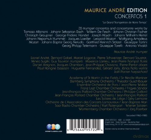 Maurice Andre/Jean -Pierre Wallez: Vari: Maurice Andre Edition1-Co [6CD]