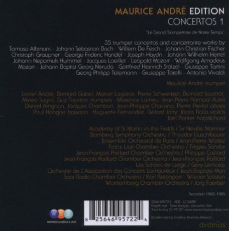 Maurice Andre/Jean -Pierre Wallez: Vari: Maurice Andre Edition1-Co [6CD]