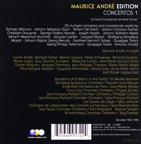 Maurice Andre/Jean -Pierre Wallez: Vari: Maurice Andre Edition1-Co [6CD]