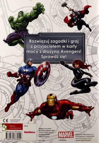 Zjednoczeni Avengers Marvel [KSIĄŻKA]