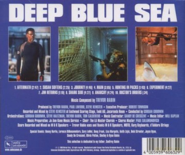 Deep Blue Sea soundtrack (Piekielna Głębia) (Trevor Rabin) [CD]