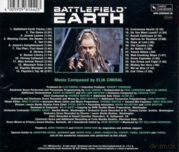 Battlefield Earth soundtrack (Bitwa o Ziemię) (Elia Cmiral) [CD]