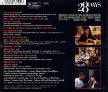 28 Days soundtrack (28 Dni) (Richard Gibbs) [CD]