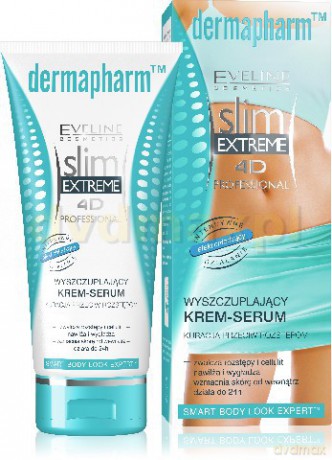 Eveline 4D slim EXTREME Dermapharm Krem na rozstępy 200ml [KOSMETYKI]