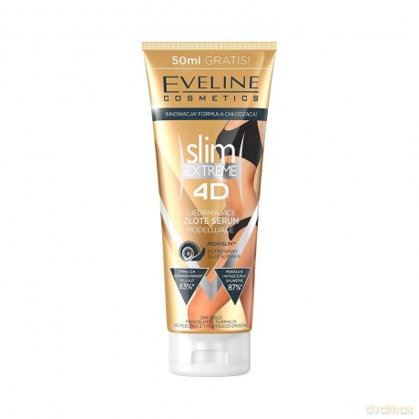 Eveline 4D slim EXTREME Złote serum antycellulitowe [KOSMETYKI]