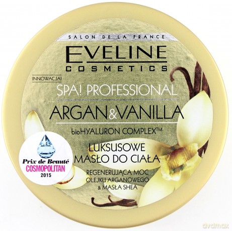 Eveline Argan & Vanilla Luksusowe Masło do ciała 200ml [KOSMETYKI]