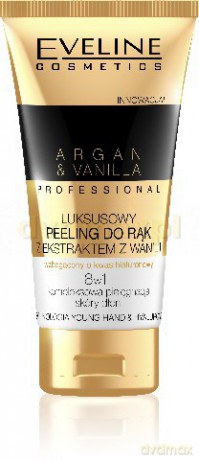 Eveline Argan & Vanilla Luksusowy peeling do rąk 8w1 75ml [KOSMETYKI]