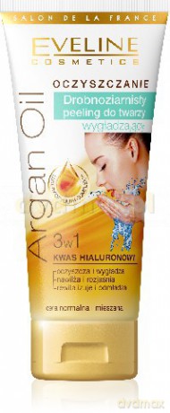Eveline Argan Oil Peeling drobnoziarnisty 3w1 wygładzający 60ml [KOSMETYKI]