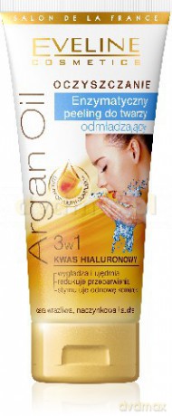 Eveline Argan Oil Peeling enzymatyczny 3w1 odmładzający 60ml [KOSMETYKI]