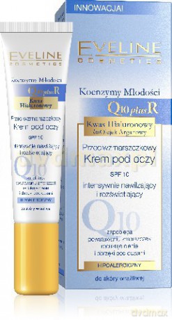 Eveline Beauty Derm Q10 plus R Przeciwzmarszczkowy krem pod oczy [KOSMETYKI]