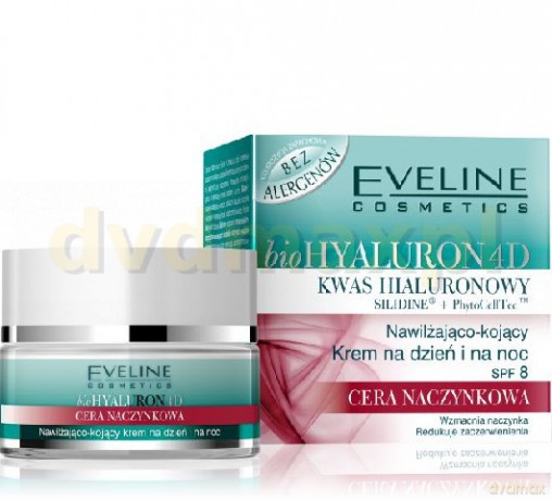Eveline Bio Hyaluron 4D Cera Naczynkowa krem na dzień i na noc 50ml [KOSMETYKI]