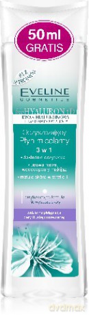 Eveline Bio Hyaluron 4D Płyn miceralny do cery tłustej 200ml [KOSMETYKI]