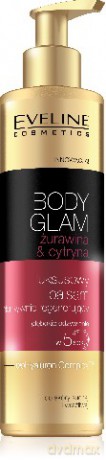 Eveline Body Glam Balsam do ciała regenerujący Żurawina-Cytryna 225ml [KOSMETYKI]