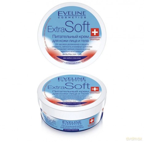 Eveline Extra Soft Krem do twarzy i ciała 200ml [KOSMETYKI]