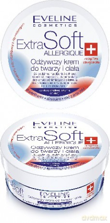 Eveline Extra Soft Krem do twarzy i ciała Skóra wrażliwa 200ml [KOSMETYKI]