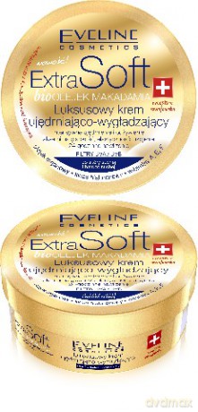 Eveline Extra Soft Luksusowy Krem Bio Olejek Makadamia ujędrniająco wygładzający 200ml [KOSMETYKI]