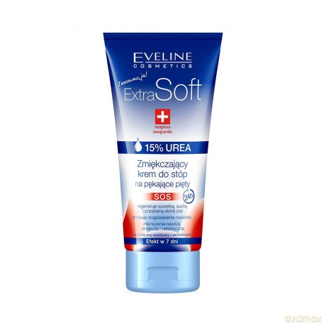Eveline Extra Soft SOS Krem na pękające piety 15% Urea 100ml [KOSMETYKI]