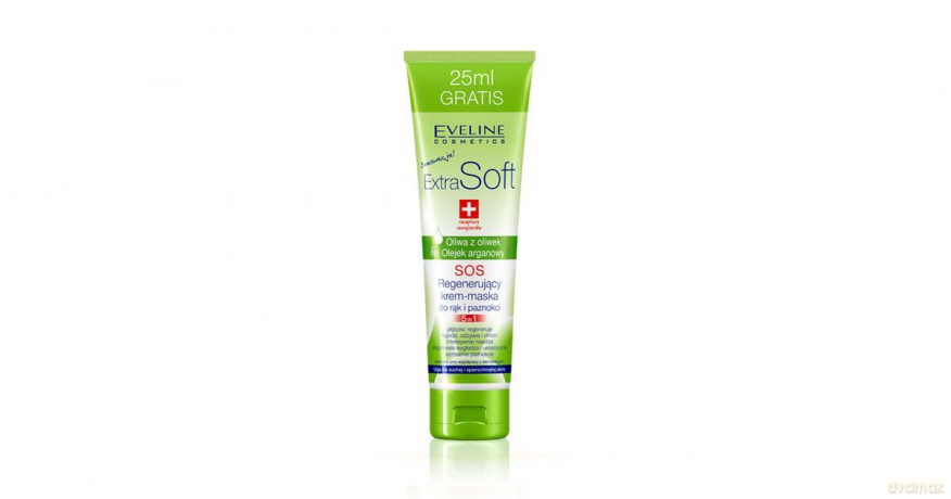 Eveline Extra Soft SOS Krem-maska do rąk oliwkowy 100ml [KOSMETYKI]