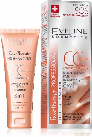 Eveline Face Therapy SOS Krem CC 8w1 na oznaki zmęczenia 30ml [KOSMETYKI]