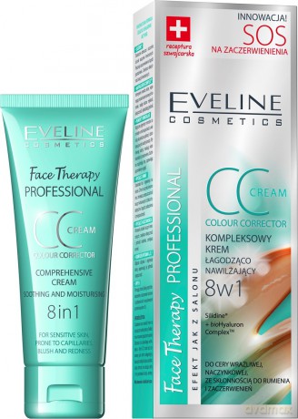 Eveline Face Therapy SOS Krem CC 8w1 na zaczerwienienia 30ml [KOSMETYKI]