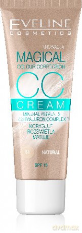 Eveline Fluid Magical CC Cream nr 51 Naturalny 30ml [KOSMETYKI]