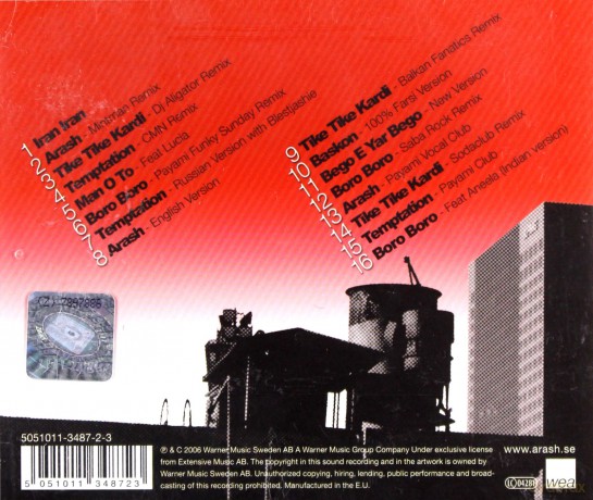 Arash: Crossfade. The Remix Album [CD]