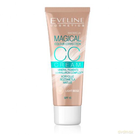 Eveline Fluid Magical CC Cream nr 53 Beż 30ml [KOSMETYKI]