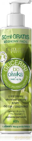 Eveline Glicerynowy Krem do rąk i paznokci z oliwa [KOSMETYKI]