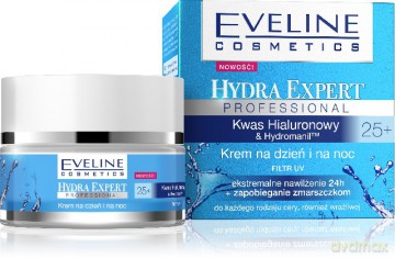 Eveline Hydra Expert Krem na dzień i na noc po 25 roku życia [KOSMETYKI]
