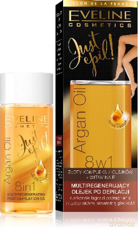 Eveline Just Epil Argan Oil Olejek po depilacji multiregeneracyjny 8w1 75ml [KOSMETYKI]