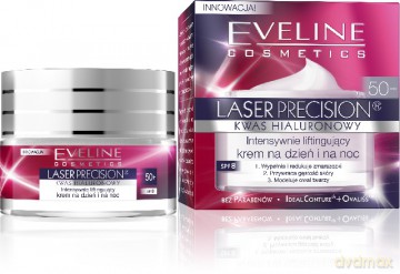 Eveline Laser Precision 50+ Krem liftingujący na dzień i noc 50ml [KOSMETYKI]