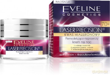 Eveline Laser Precision 70+ Krem na noc remodelująco-naprawczy 50ml [KOSMETYKI]