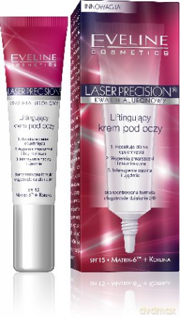 Eveline Laser Precision Krem liftingujący pod oczy 15ml [KOSMETYKI]
