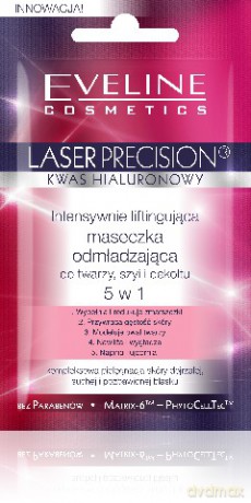 Eveline Laser Precision Maseczka liftingująca do twarzy ,szyi i dekoltu 5w1 7ml [KOSMETYKI]
