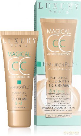 Eveline Luxury Paris Magical Krem CC do cery jasnej 30ml [KOSMETYKI]