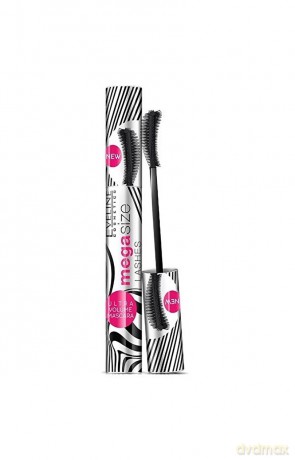 Eveline Maskara Mega Size Lashes wydłużająca [KOSMETYKI]