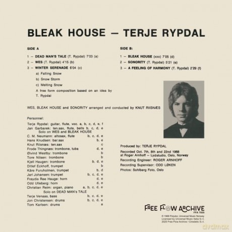 Terje Rypdal: Bleak House [Winyl]