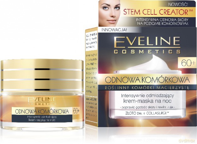 Eveline Odnowa Komorkowa 60+ Krem na noc 50ml [KOSMETYKI]