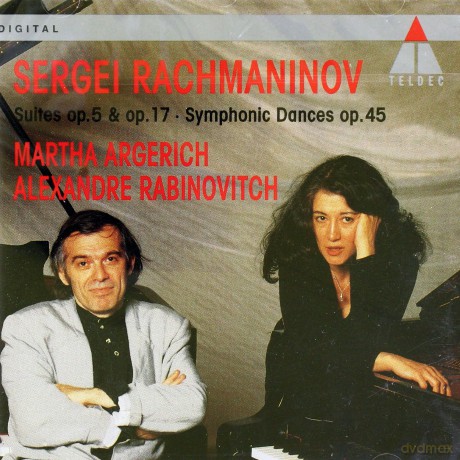 Argerich/Rabinovich: Rachmaninoff,S.: Suite Nr.1, M. [CD]