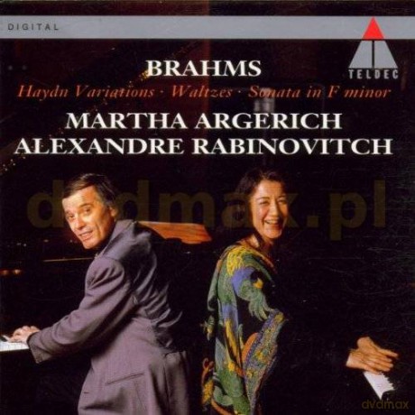 Argerich/Rabinovich: Brahms: Var/Sona/Walz [CD]