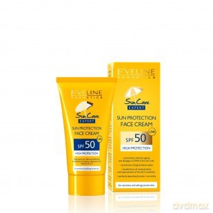 Eveline Sun Care Ochronny krem do twarzy SPF 50 [KOSMETYKI]