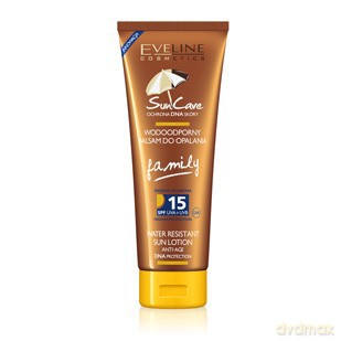 Eveline Sun Care Wodoodporny balsam do opalania FAMILY SPF 15 [KOSMETYKI]
