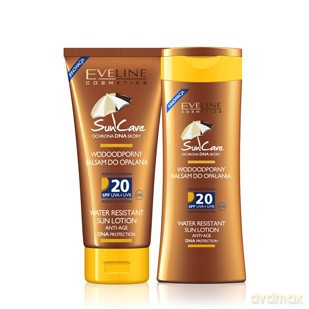 Eveline Sun Care Wodoodporny balsam do opalania SPF 20 [KOSMETYKI]